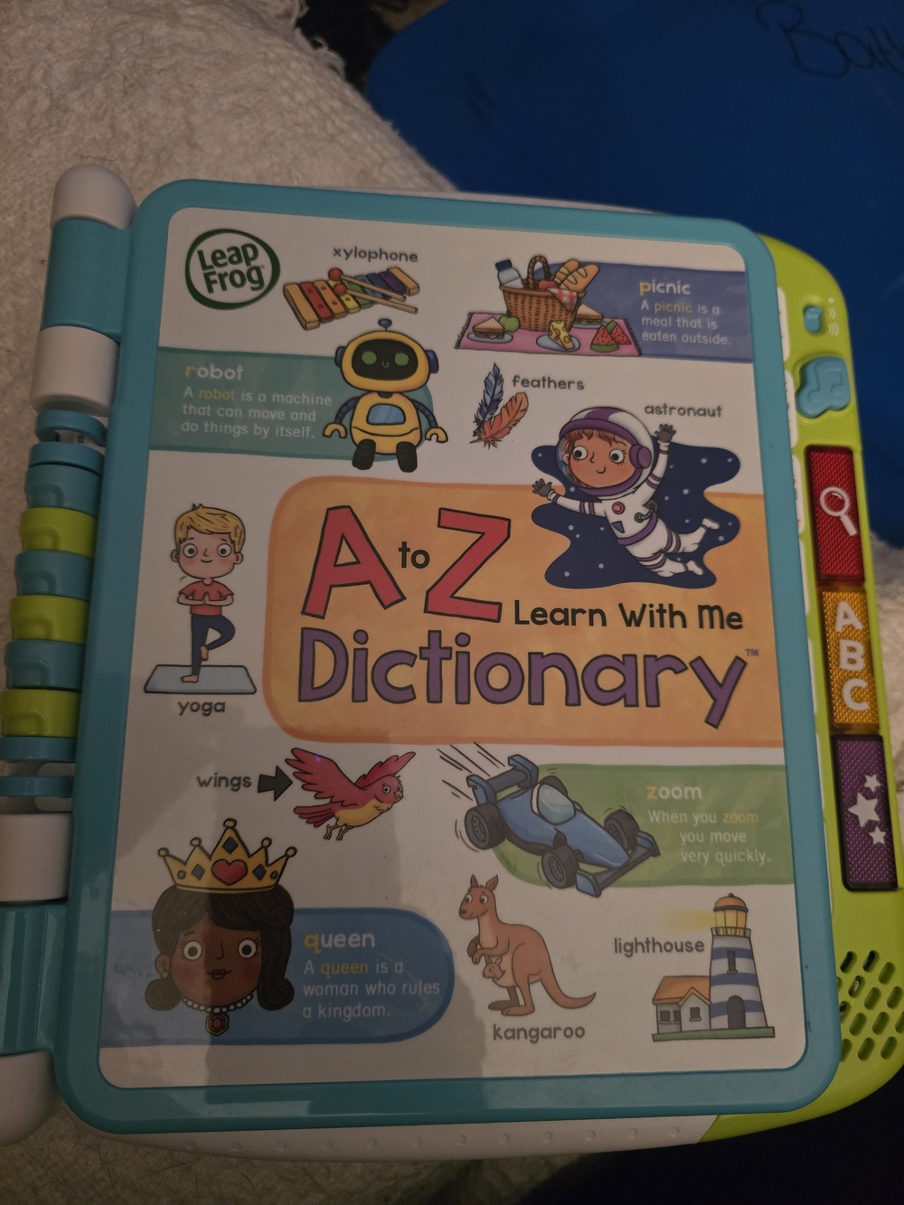 LeapFrog A to Z Learn With Me Dictionary, Preschool Interactive Book